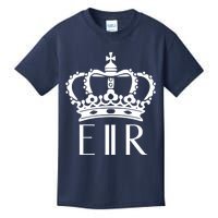 Queen Elizabeth Ii Shirt Queen Elizabeth Ii Crown Emblem Shirt Kids T-Shirt