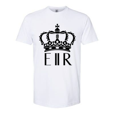 Queen Elizabeth Ii Shirt Queen Elizabeth Ii Crown Emblem Shirt Softstyle CVC T-Shirt