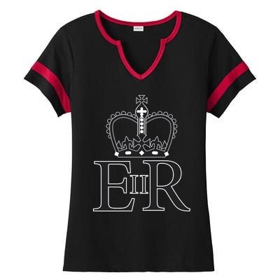 Queen Elizabeth II Ladies Halftime Notch Neck Tee