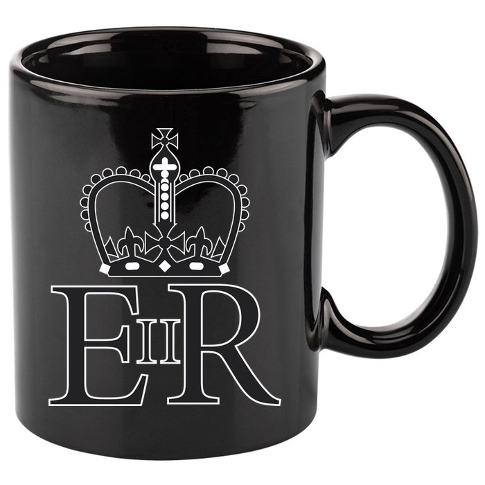 Queen Elizabeth II 11oz C Handle Ceramic Mug