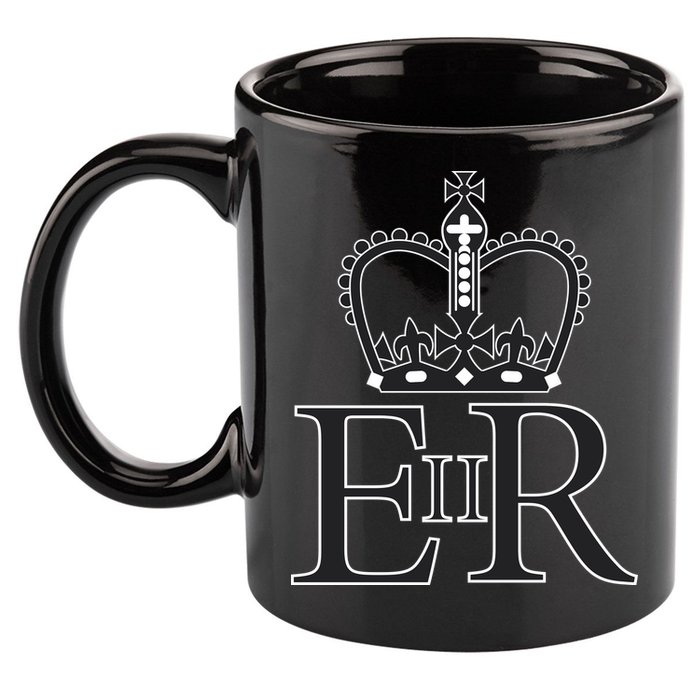 Queen Elizabeth II 11oz C Handle Ceramic Mug