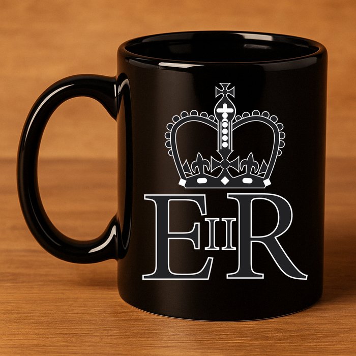 Queen Elizabeth II 11oz C Handle Ceramic Mug