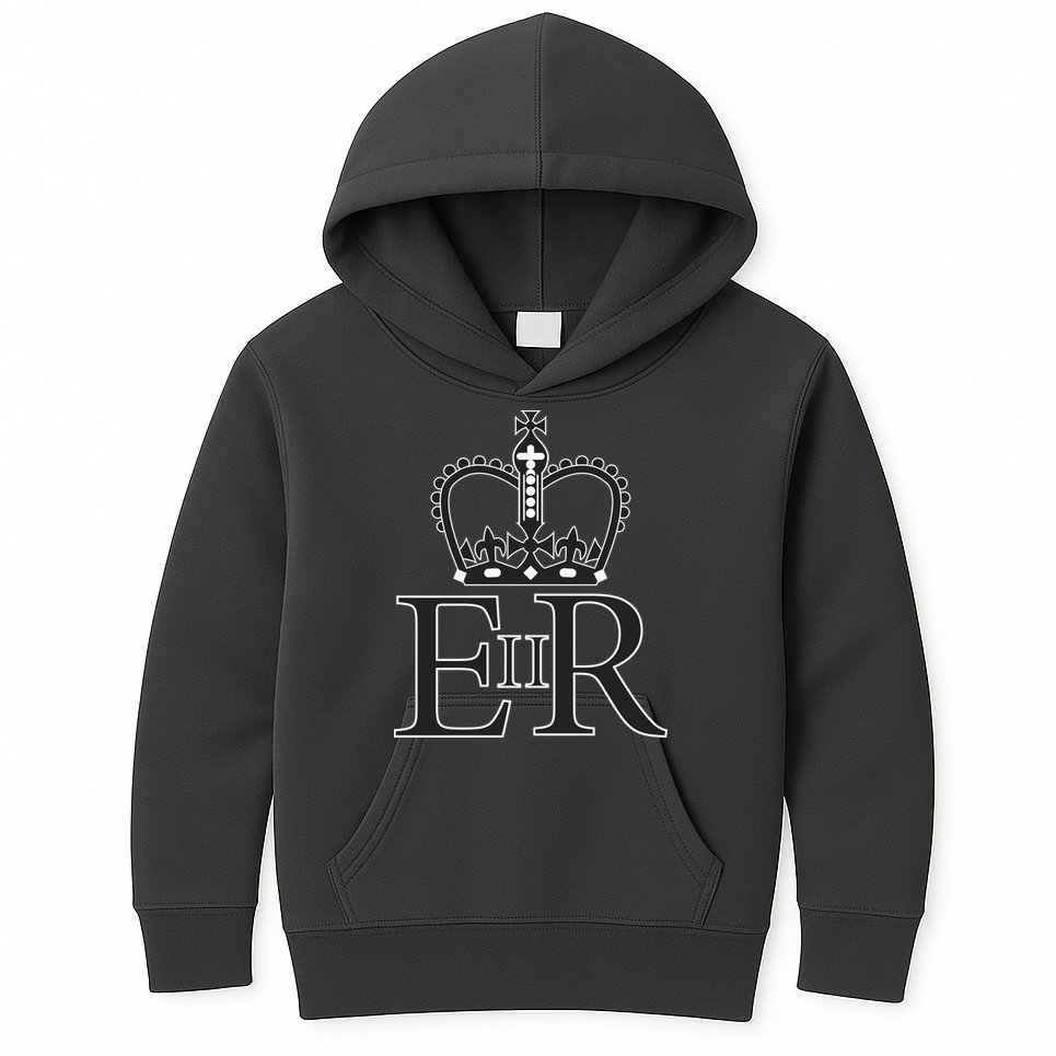 Queen Elizabeth II Kids Hoodie