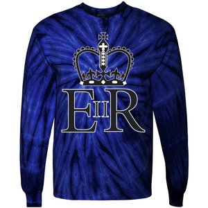 Queen Elizabeth II Tie-Dye Long Sleeve Shirt