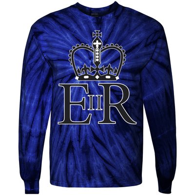 Queen Elizabeth II Tie-Dye Long Sleeve Shirt