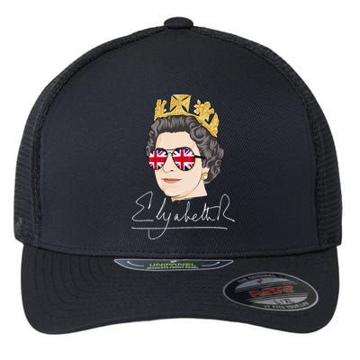 Queen Elizabeth II Signature Autograph Flexfit Unipanel Trucker Cap