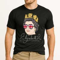 Queen Elizabeth II Signature Autograph Cooling Performance Crew T-Shirt