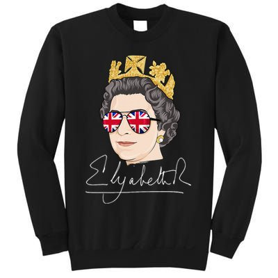 Queen Elizabeth II Signature Autograph Sweatshirt