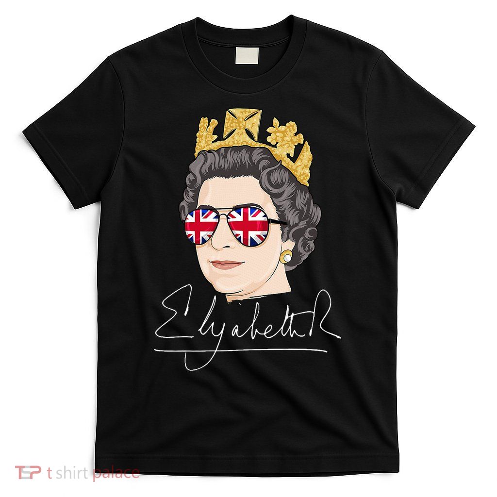 Queen Elizabeth II Signature Autograph T-Shirt