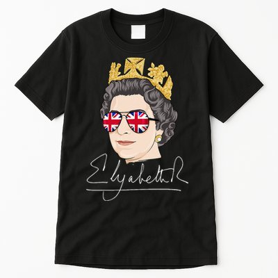 Queen Elizabeth II Signature Autograph Tall T-Shirt