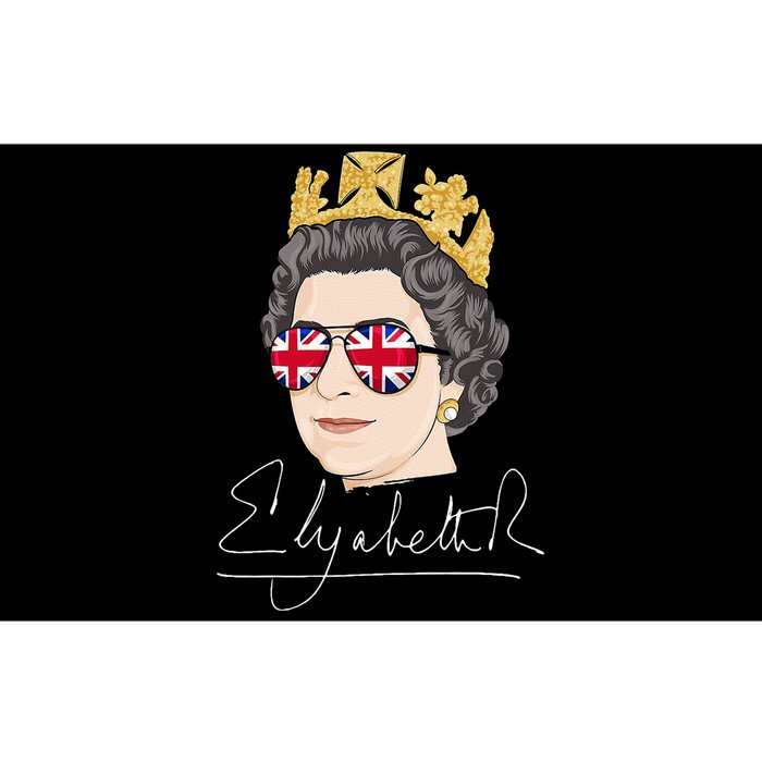 Queen Elizabeth II Signature Autograph Bumper Sticker