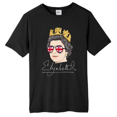 Queen Elizabeth II Signature Autograph Tall Fusion ChromaSoft Performance T-Shirt