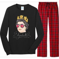 Queen Elizabeth II Signature Autograph Long Sleeve Pajama Set