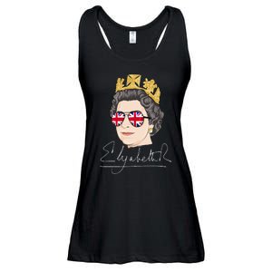 Queen Elizabeth II Signature Autograph Ladies Essential Flowy Tank