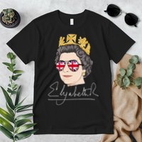 Queen Elizabeth II Signature Autograph Premium T-Shirt