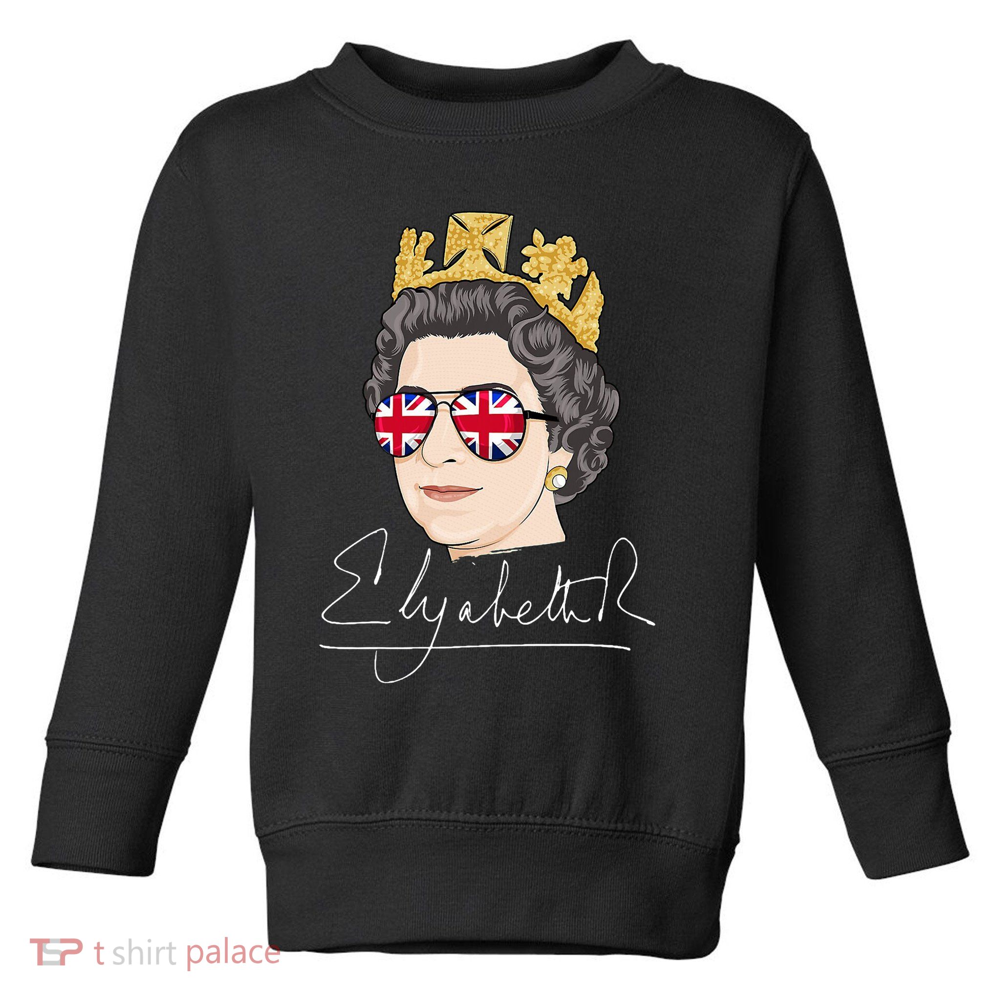 Queen Elizabeth II Signature Autograph Toddler Sweatshirt