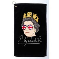 Queen Elizabeth II Signature Autograph Golf Towel