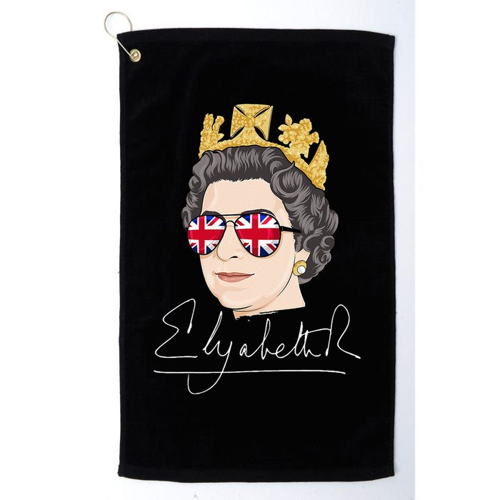Queen Elizabeth II Signature Autograph Golf Towel