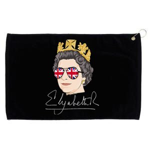 Queen Elizabeth II Signature Autograph Grommeted Golf Towel