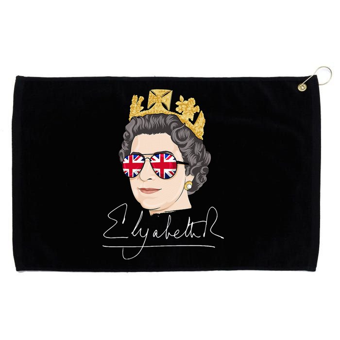 Queen Elizabeth II Signature Autograph Grommeted Golf Towel