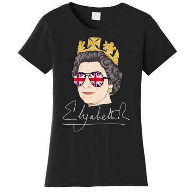 Queen Elizabeth II Signature Autograph Women's T-Shirt