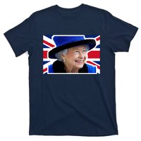 Queen Elizabeth II British Queen September 8 2022 Queen Of England UK Flag T-Shirt