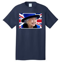 Queen Elizabeth II British Queen September 8 2022 Queen Of England UK Flag Tall T-Shirt