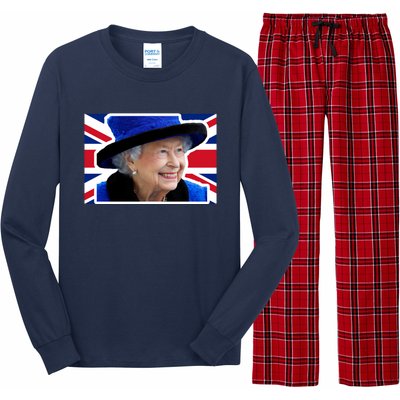 Queen Elizabeth II British Queen September 8 2022 Queen Of England UK Flag Long Sleeve Pajama Set