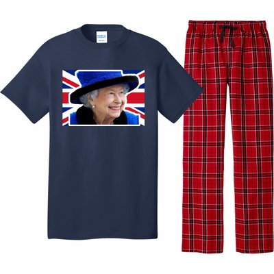 Queen Elizabeth II British Queen September 8 2022 Queen Of England UK Flag Pajama Set