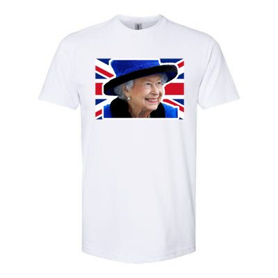 Queen Elizabeth II British Queen September 8 2022 Queen Of England UK Flag Softstyle® CVC T-Shirt