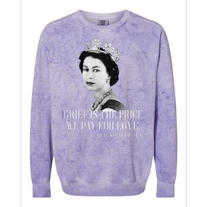 Queen Elizabeth II Inspiring Quote Colorblast Crewneck Sweatshirt