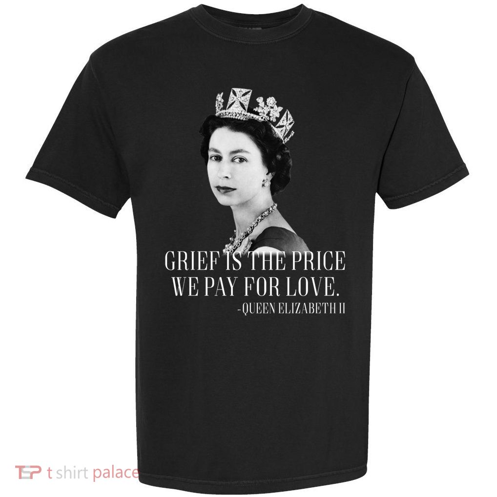 Queen Elizabeth II Inspiring Quote Garment-Dyed Heavyweight T-Shirt