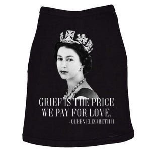 Queen Elizabeth II Inspiring Quote Doggie Tank