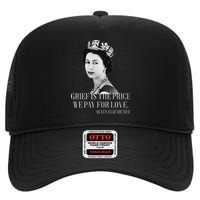 Queen Elizabeth II Inspiring Quote High Crown Mesh Back Trucker Hat