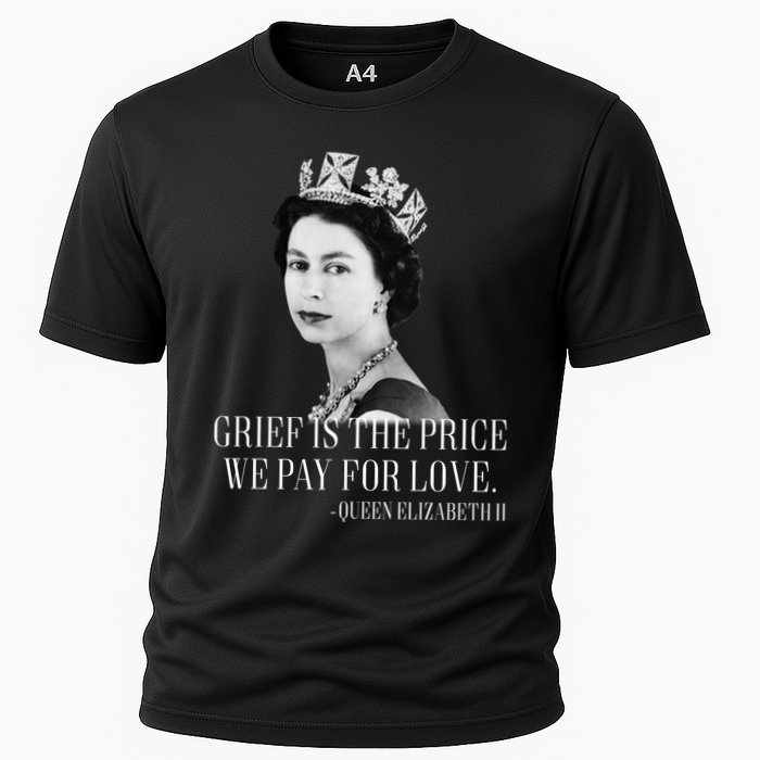 Queen Elizabeth II Inspiring Quote Cooling Performance Crew T-Shirt