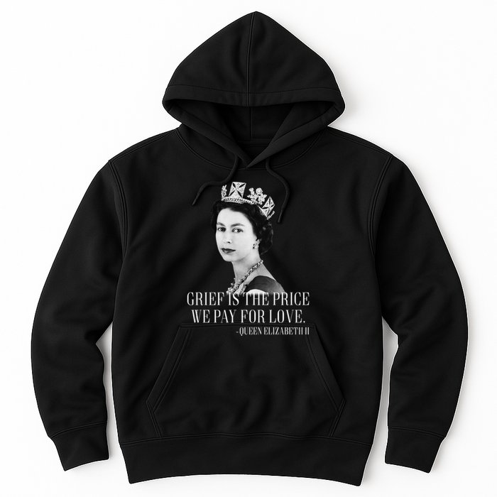 Queen Elizabeth II Inspiring Quote Hoodie