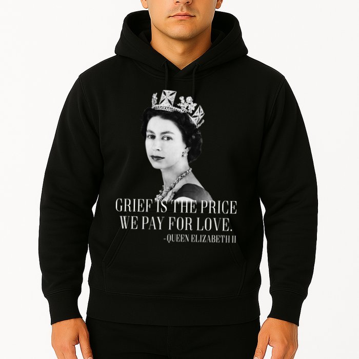 Queen Elizabeth II Inspiring Quote Hoodie