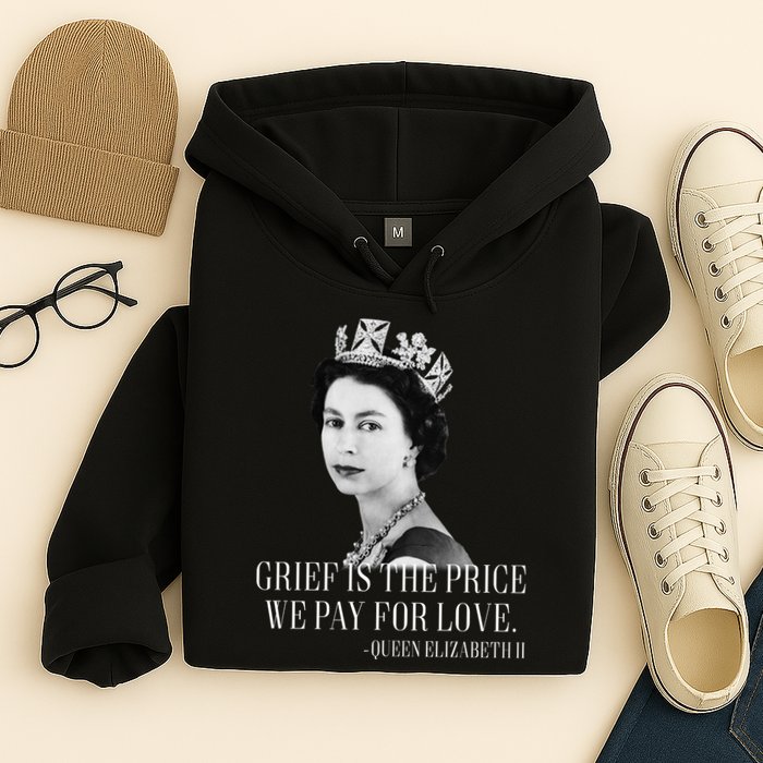 Queen Elizabeth II Inspiring Quote Hoodie