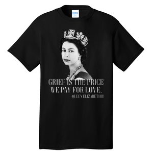 Queen Elizabeth II Inspiring Quote Tall T-Shirt