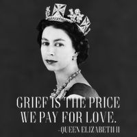 Queen Elizabeth II Inspiring Quote Adult Drive Performance Visor