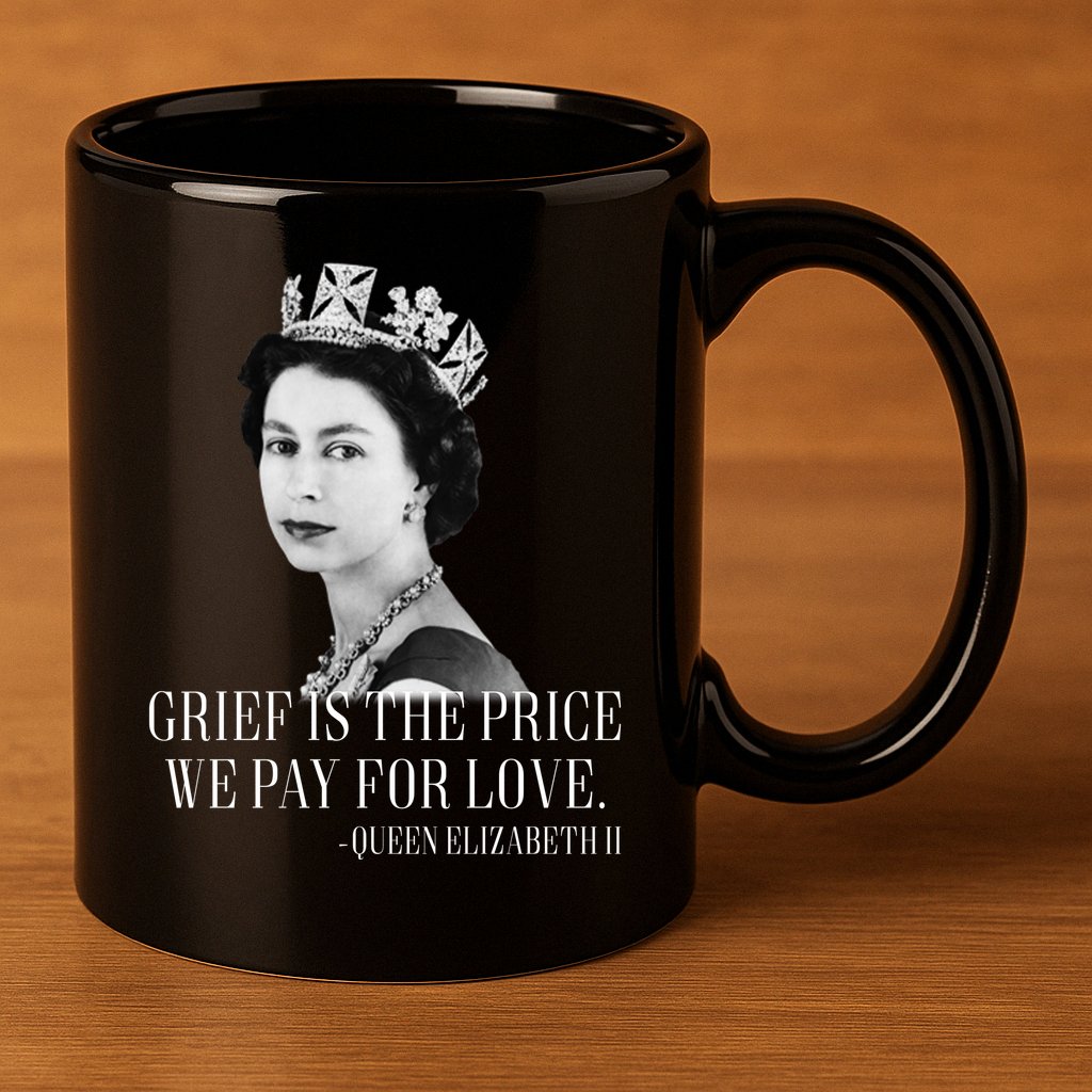 Queen Elizabeth II Inspiring Quote 11oz C Handle Ceramic Mug