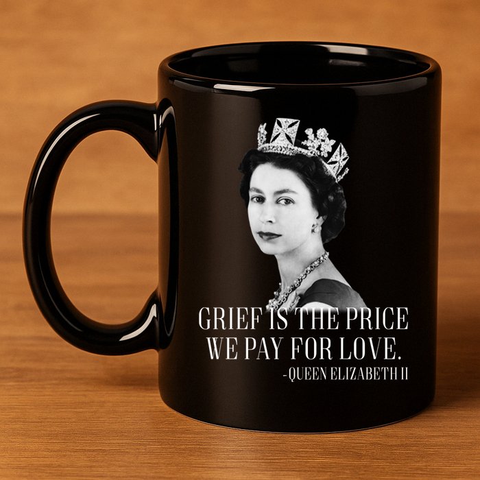 Queen Elizabeth II Inspiring Quote 11oz C Handle Ceramic Mug