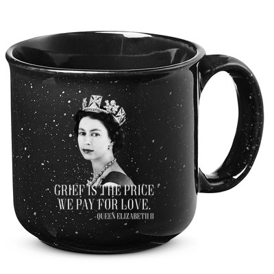 Queen Elizabeth II Inspiring Quote 15oz Campfire Ceramic Mug