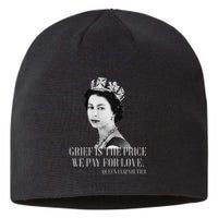 Queen Elizabeth II Inspiring Quote Sustainable Beanie