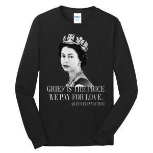 Queen Elizabeth II Inspiring Quote Tall Long Sleeve T-Shirt