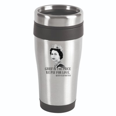 Queen Elizabeth II Inspiring Quote 16oz Travel Tumbler