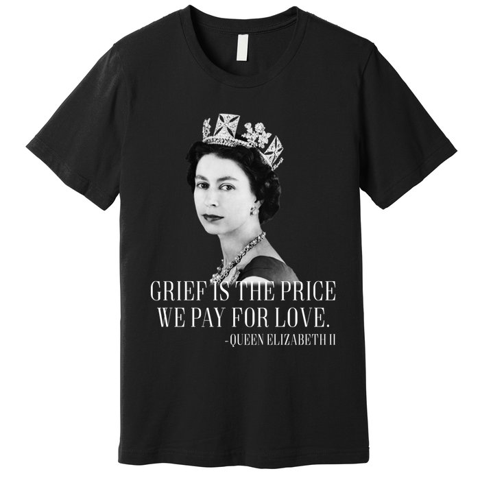Queen Elizabeth II Inspiring Quote Premium T-Shirt