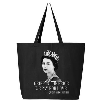 Queen Elizabeth II Inspiring Quote 25L Jumbo Tote