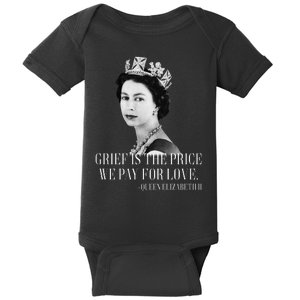 Queen Elizabeth II Inspiring Quote Baby Bodysuit