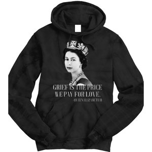 Queen Elizabeth II Inspiring Quote Tie Dye Hoodie